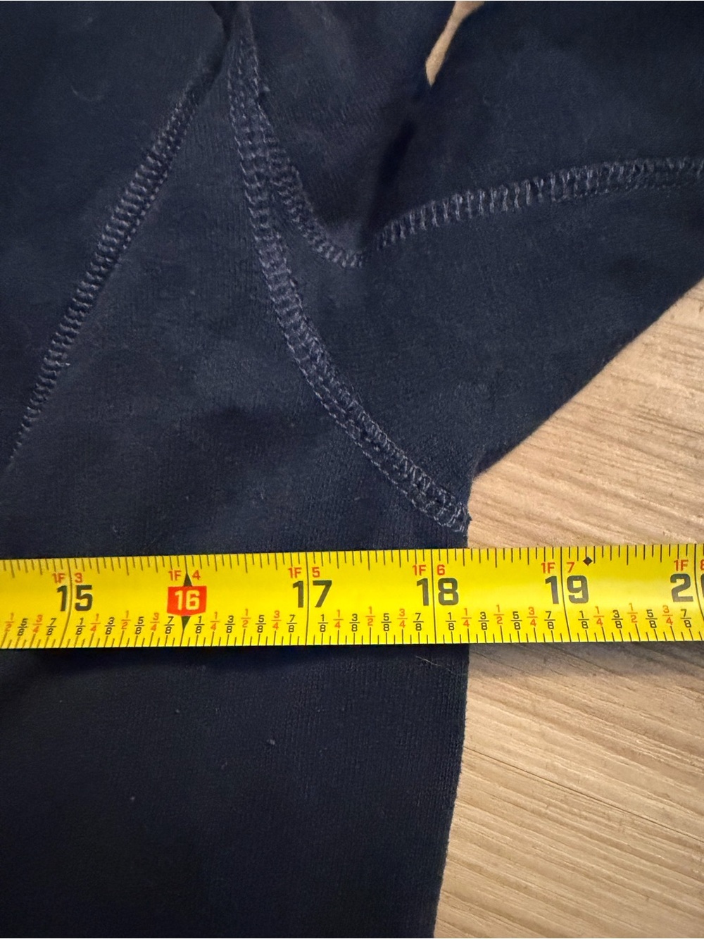 Vintage Abercrombie & Fitch Navy Knit Blazer Sweatshirt Hoodie Jacket Size L - Picture 6 of 7